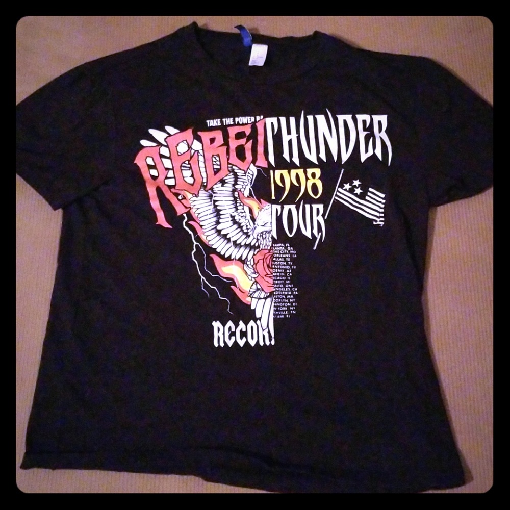 Bundle 3 for 12, Black H&M Classic Rock Tee
